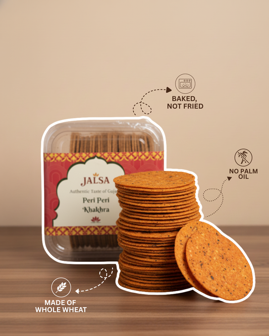 Peri Peri Coin Khakhra