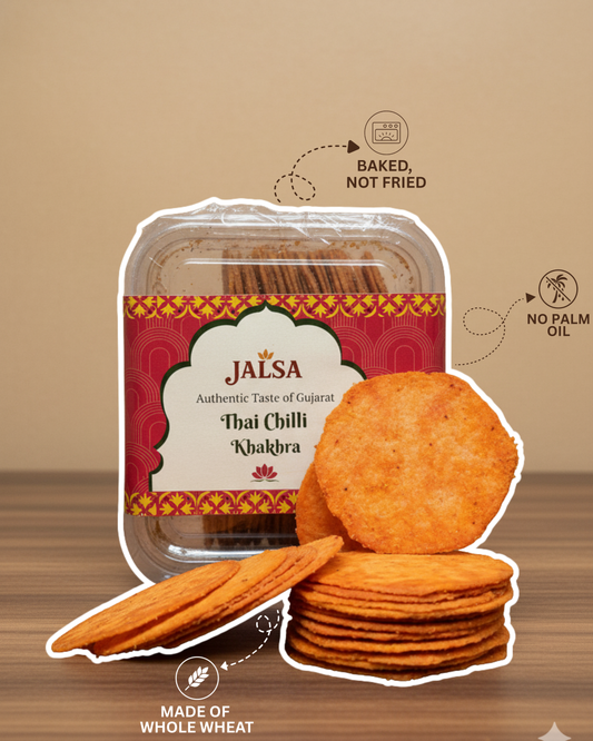 Thai Chilly Coin Khakhra