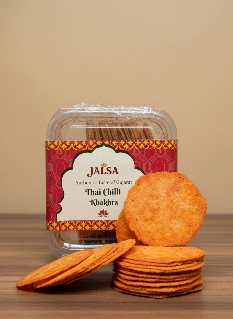 Thai Chilly Coin Khakhra