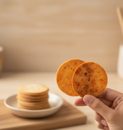 Peri Peri Coin Khakhra