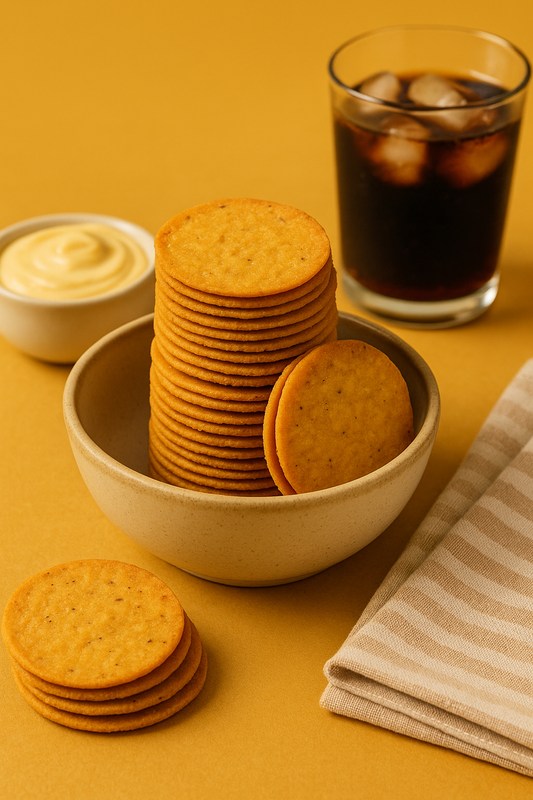 Cheese Coin Khakhra