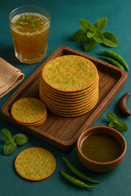 Pani Puri Coin Khakhra