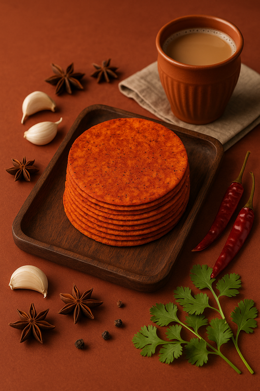 Tandoori Coin Khakhra